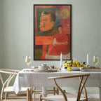 Frida Kahlo Self-Portrait with Stalin Classic Canvas Print