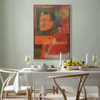 Frida Kahlo Self-Portrait with Stalin Classic Canvas Print