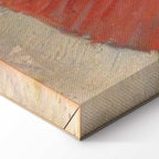 Frida Kahlo Self-Portrait with Stalin Classic Canvas Print