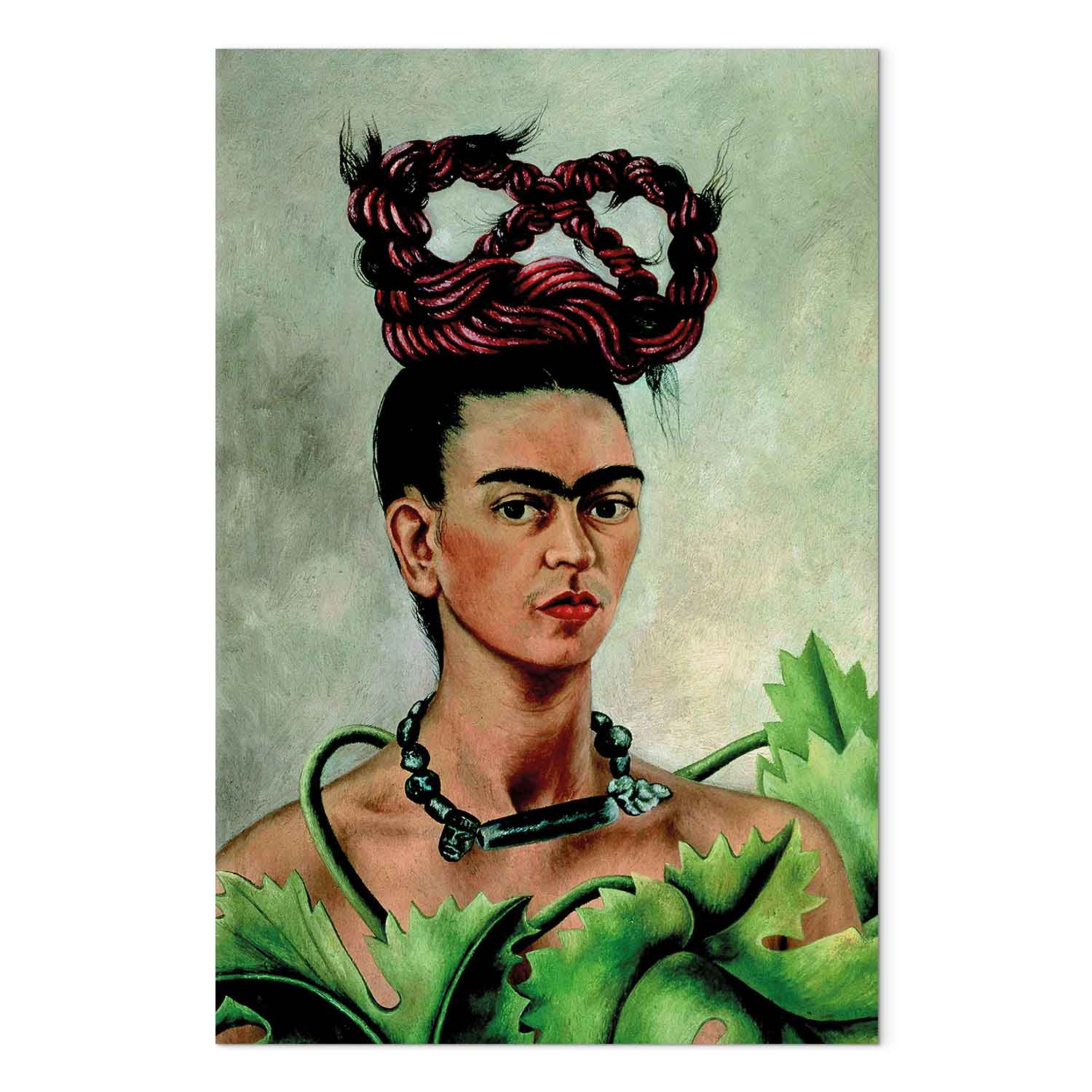 Frida Kahlo Self-Portrait with Braid Classic Canvas Print