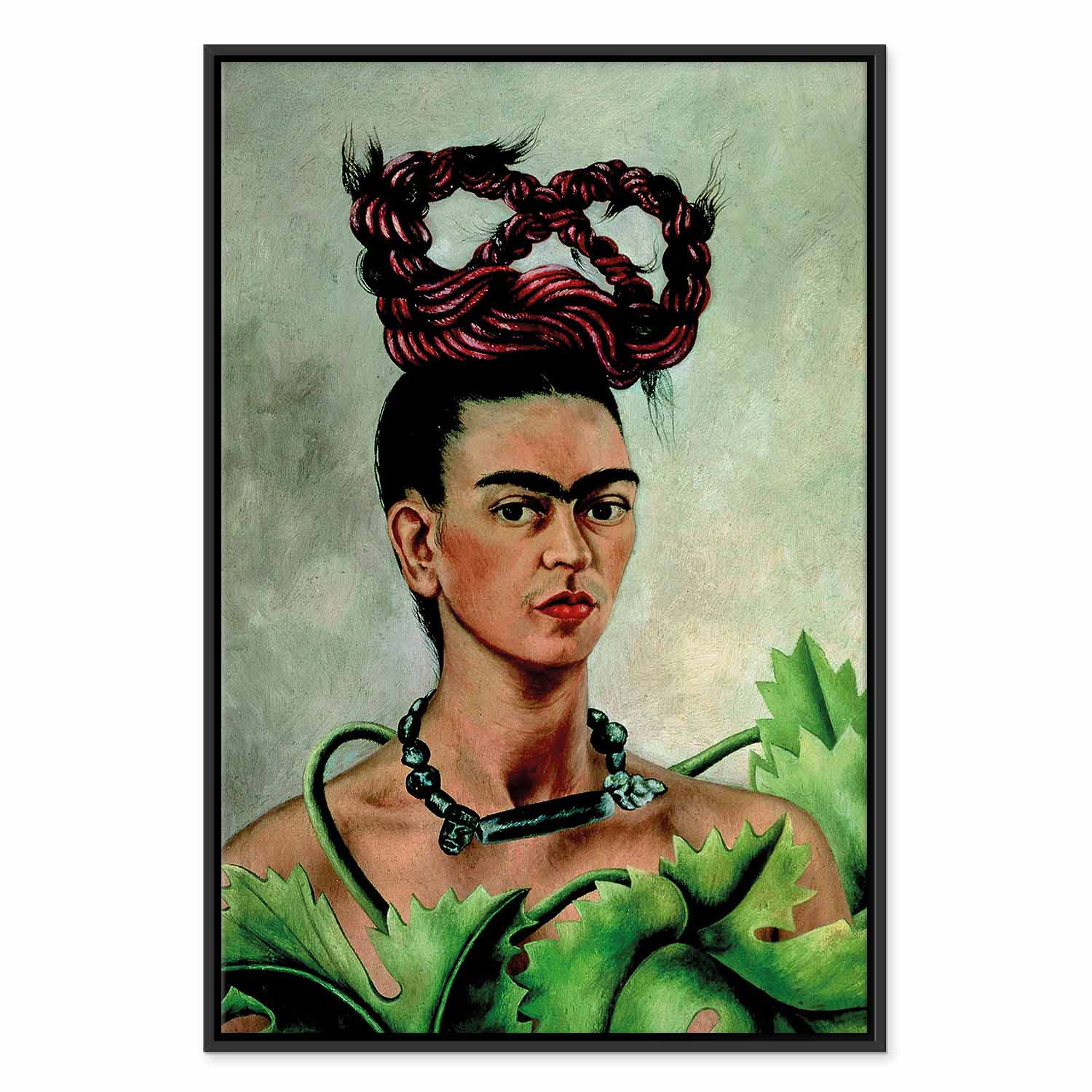 Frida Kahlo Self-Portrait with Braid Classic Canvas Print