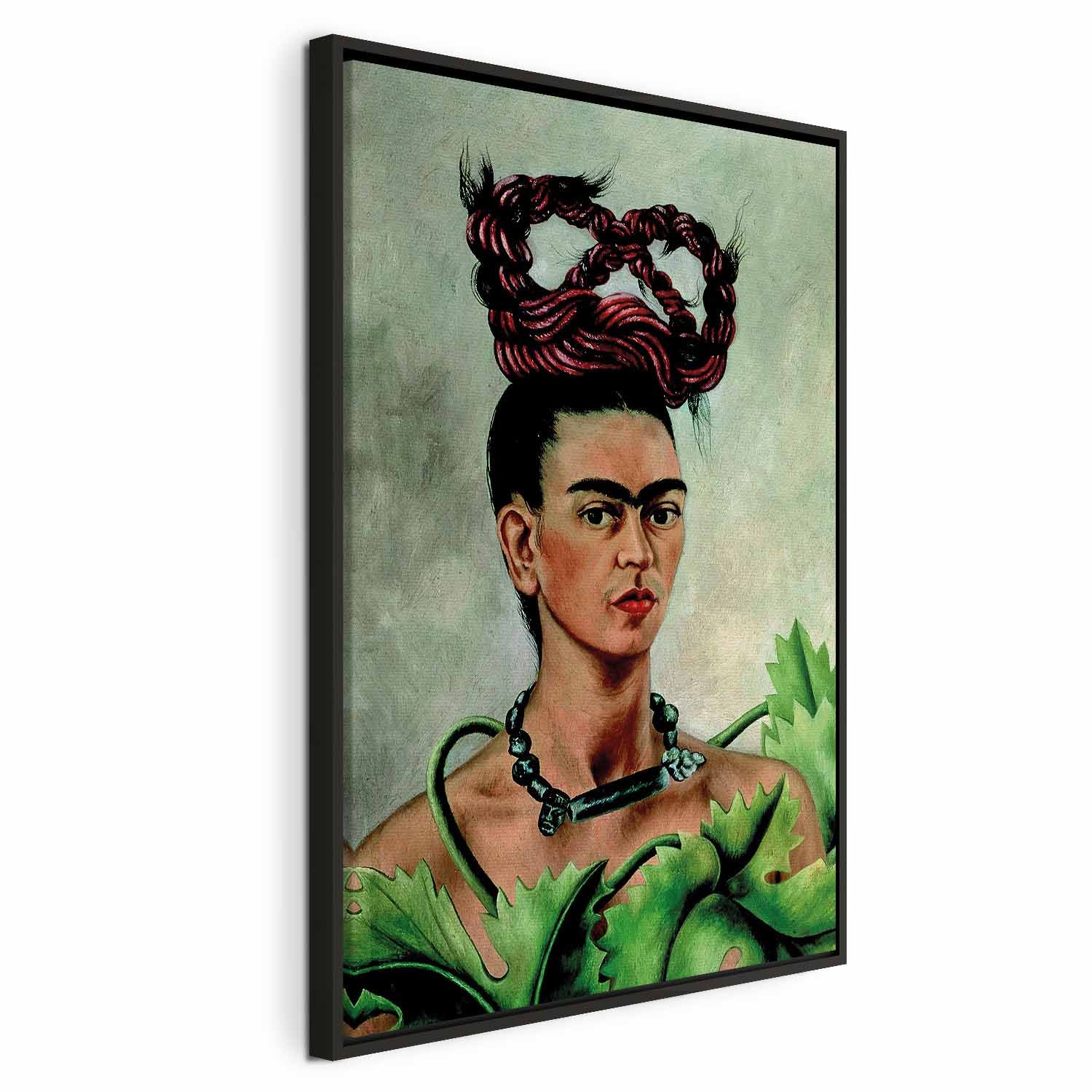 Frida Kahlo Self-Portrait with Braid Classic Canvas Print