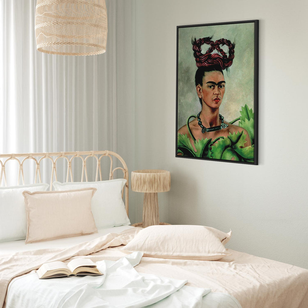 Frida Kahlo Self-Portrait with Braid Classic Canvas Print