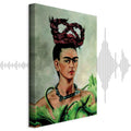 Frida Kahlo Self-Portrait with Braid Classic Canvas Print