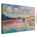 Canal du Midi Landscape Canvas Print