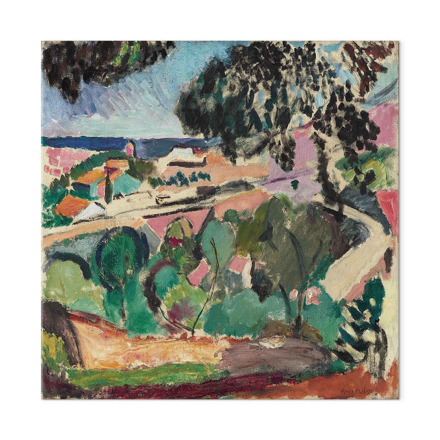 Matisse Collioure Landscape Classic Canvas Print