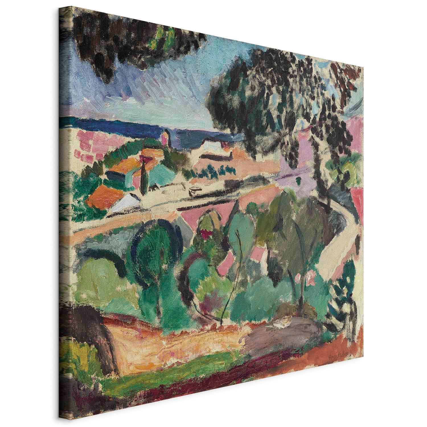Matisse Collioure Landscape Classic Canvas Print