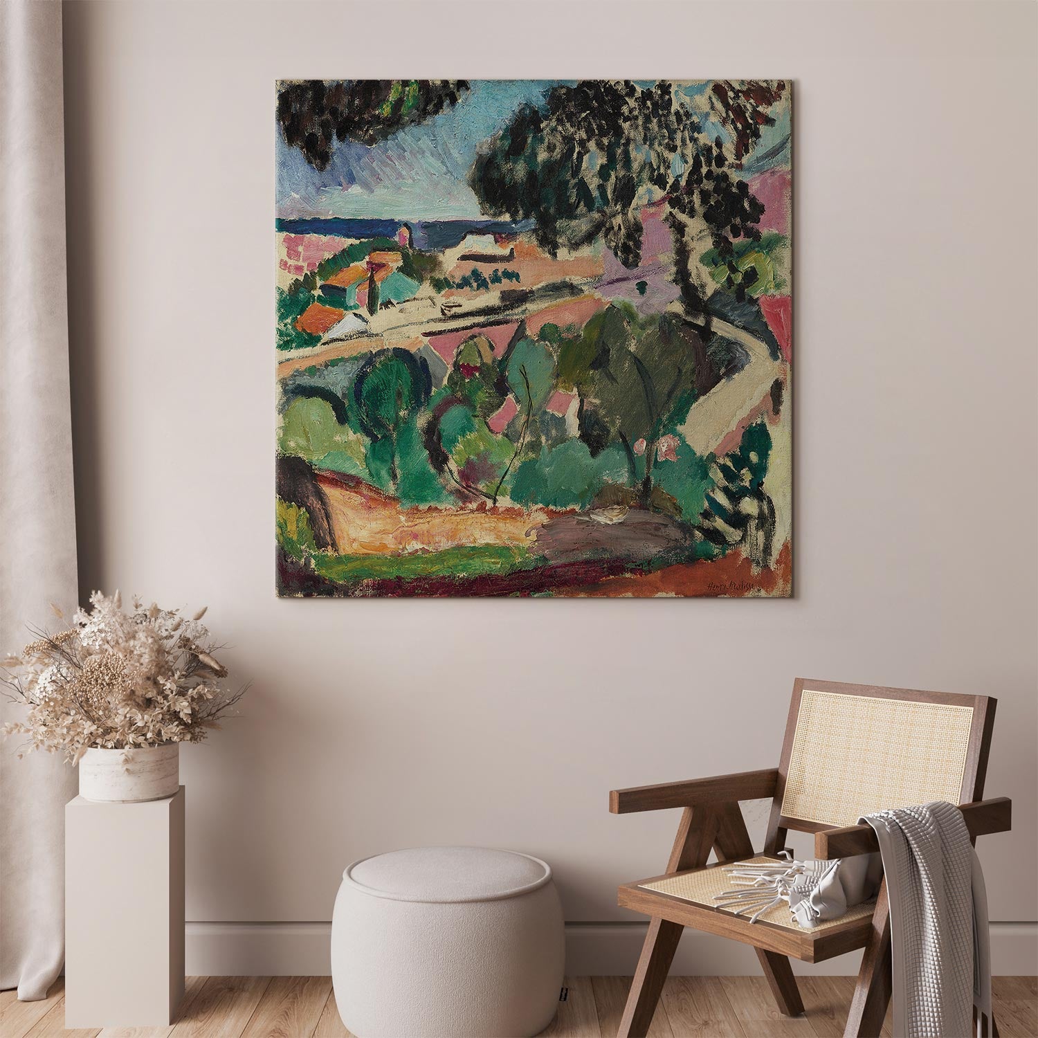 Matisse Collioure Landscape Classic Canvas Print