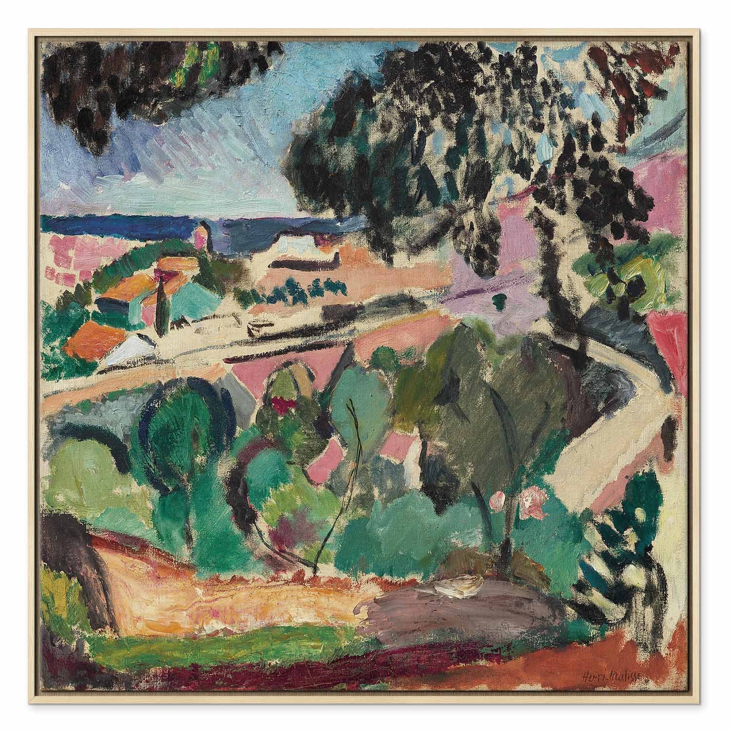 Matisse Collioure Landscape Classic Canvas Print
