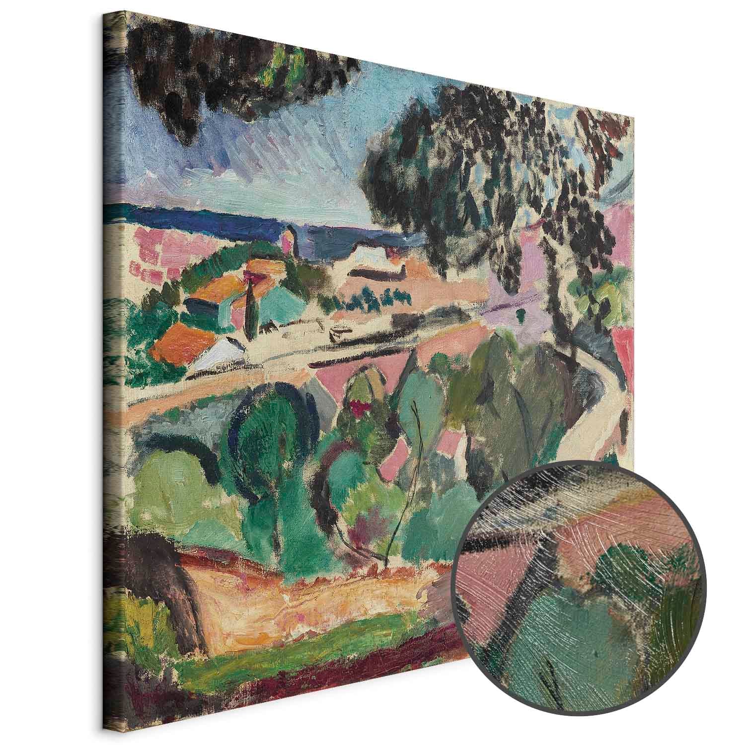 Matisse Collioure Landscape Classic Canvas Print