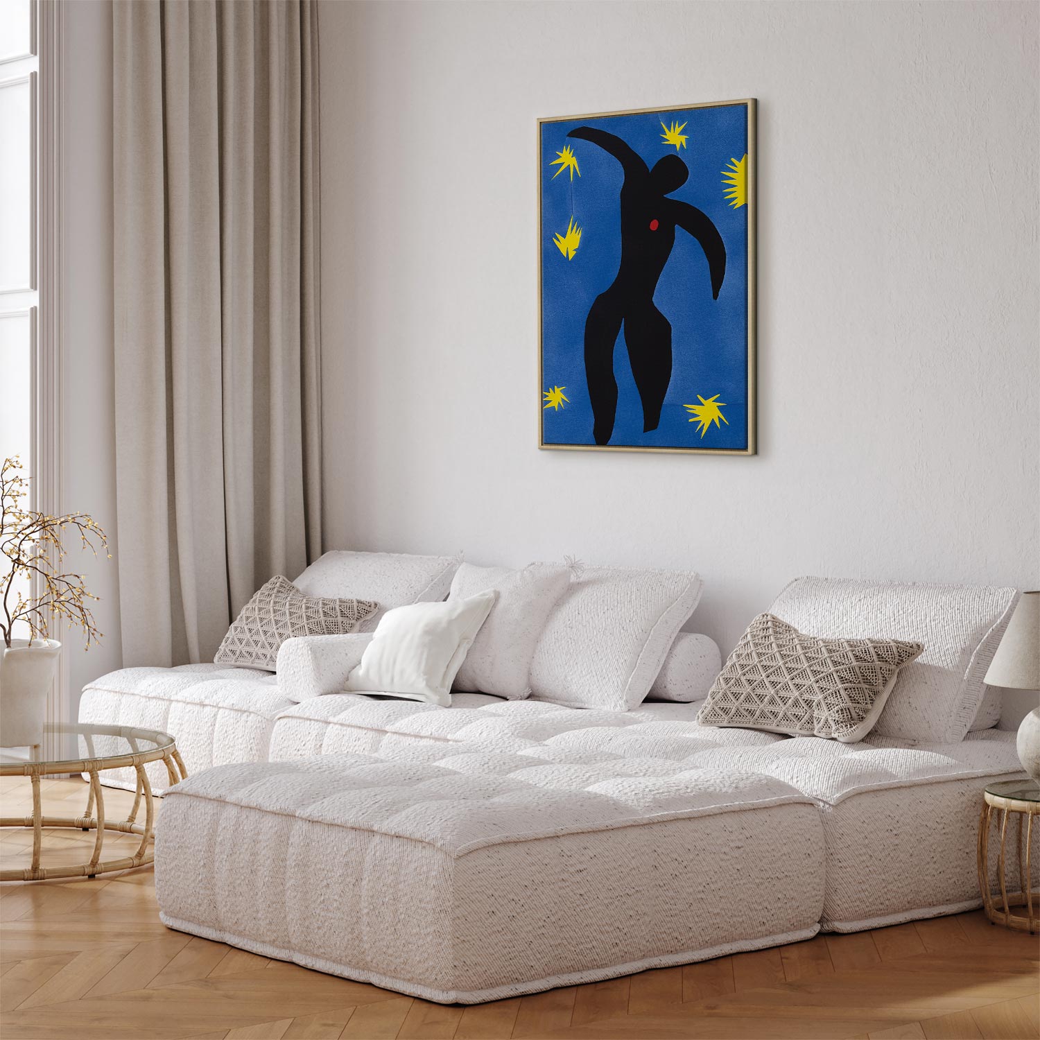 Matisse Icarus Modern Art Canvas Print