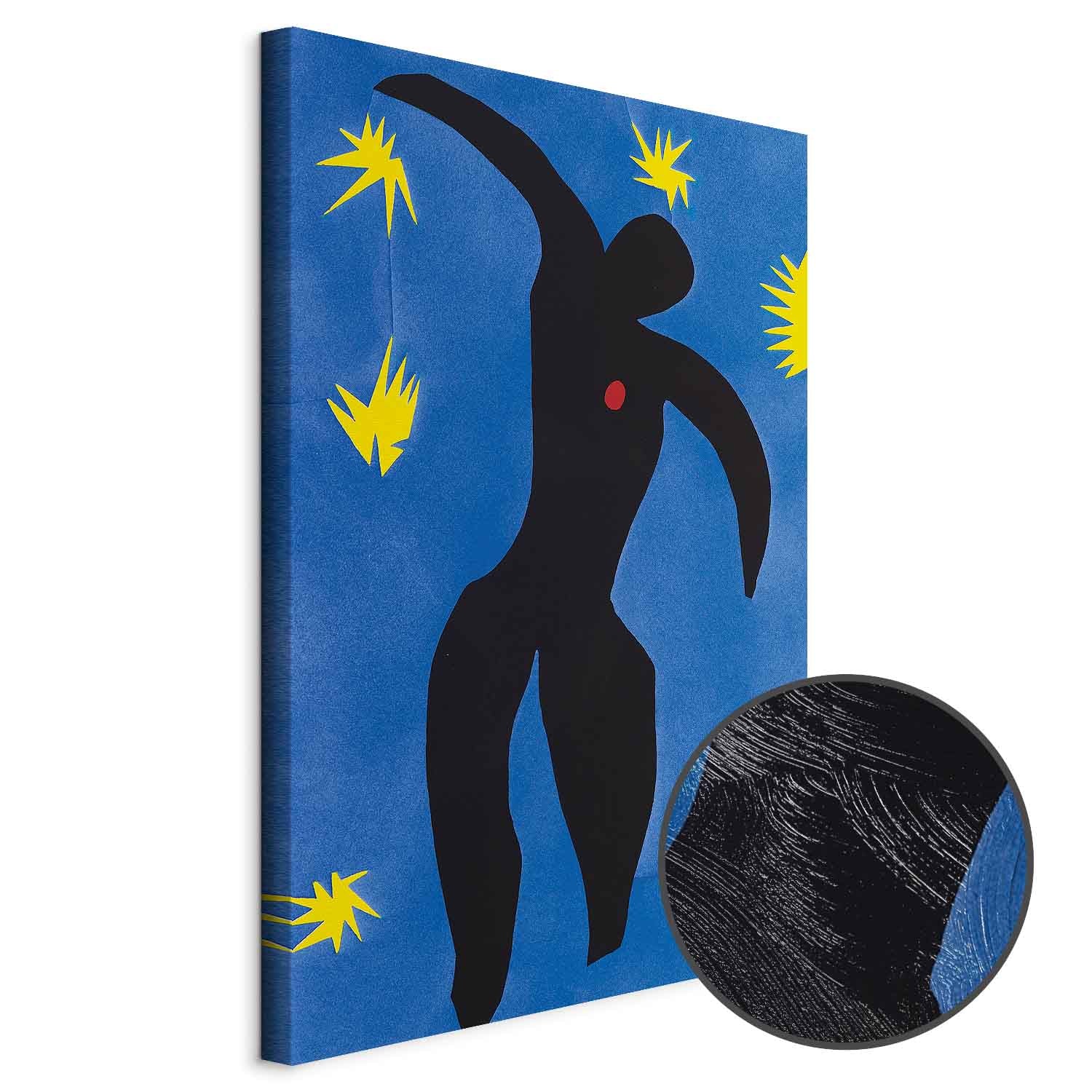 Matisse Icarus Modern Art Canvas Print