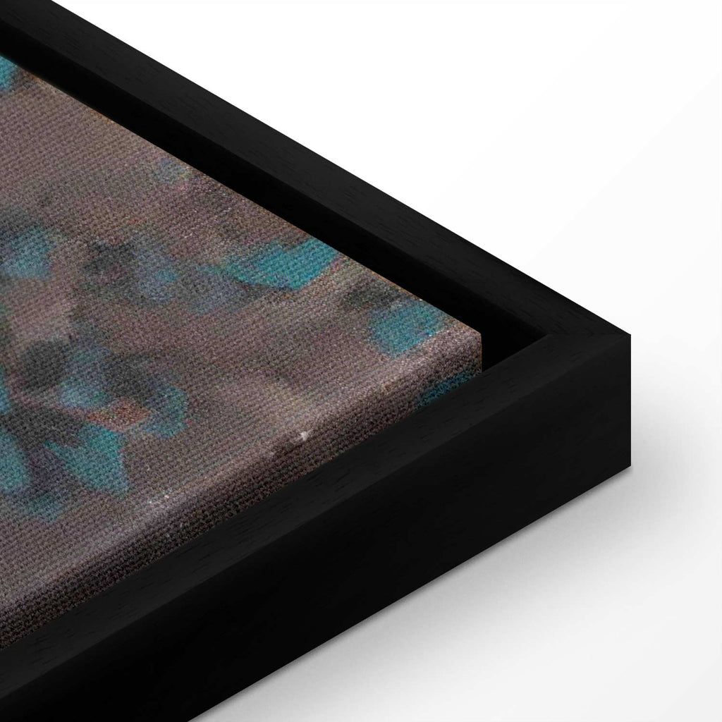 Reclining Odalisque Floral Classic Canvas Print