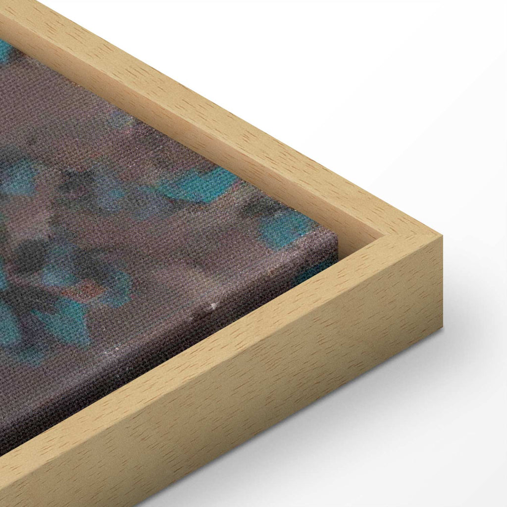 Reclining Odalisque Floral Classic Canvas Print