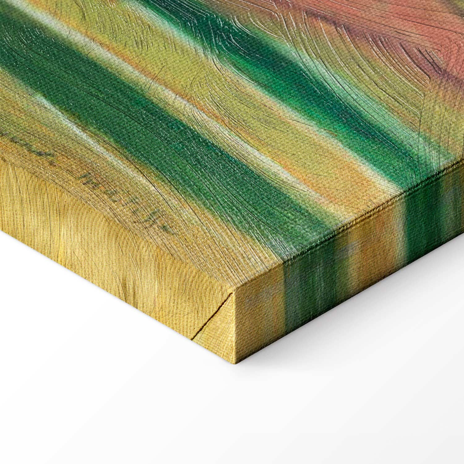 Reclining Odalisque Floral Classic Canvas Print