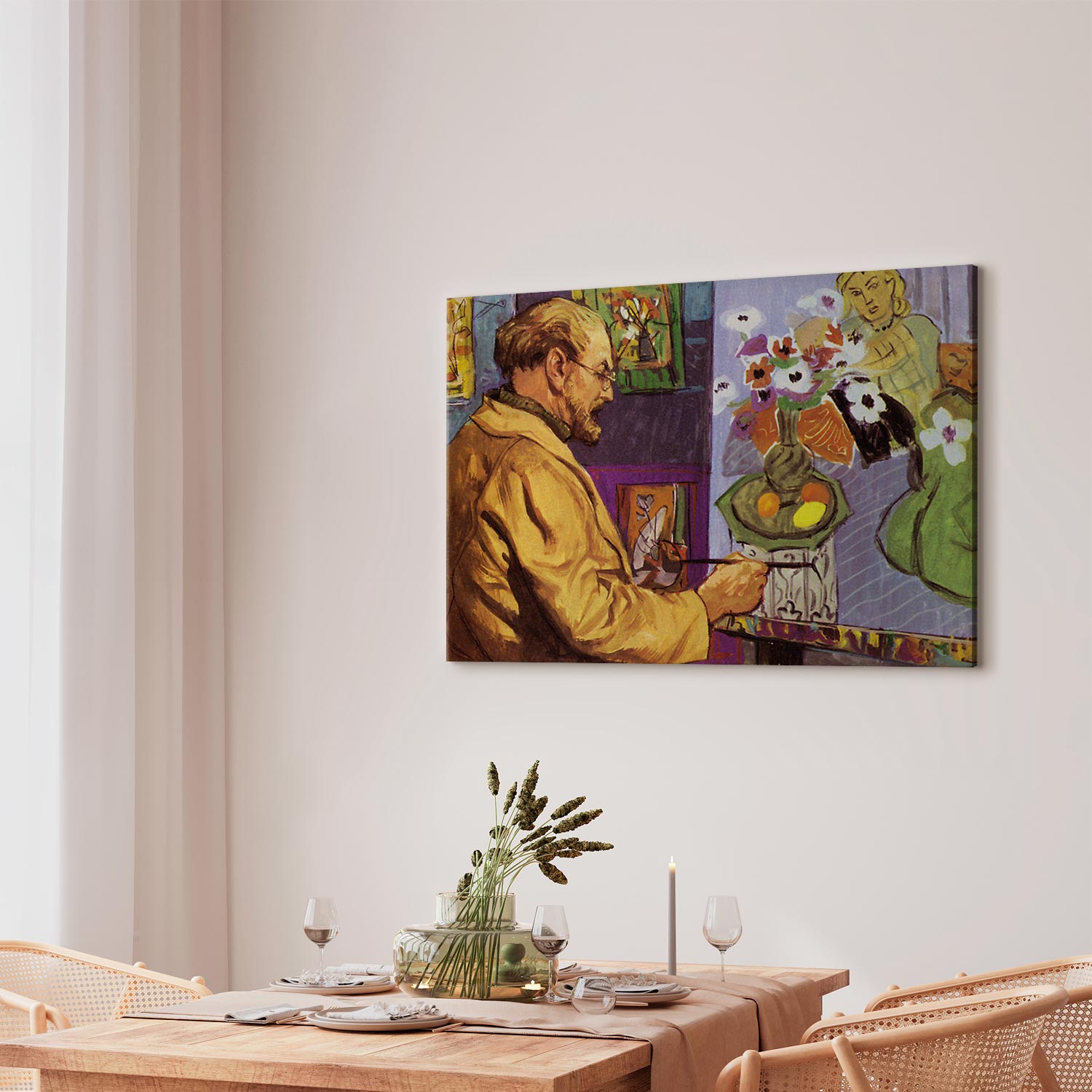 Henri Matisse Colour Lithograph Canvas Print