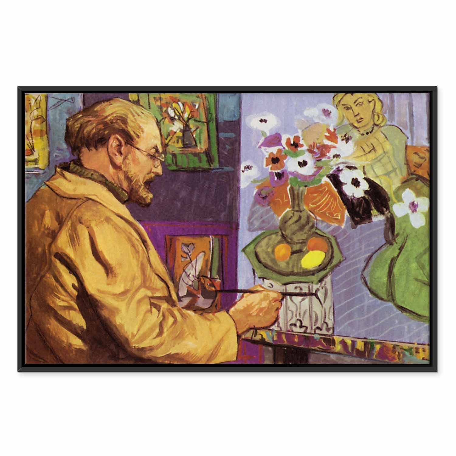 Henri Matisse Colour Lithograph Canvas Print