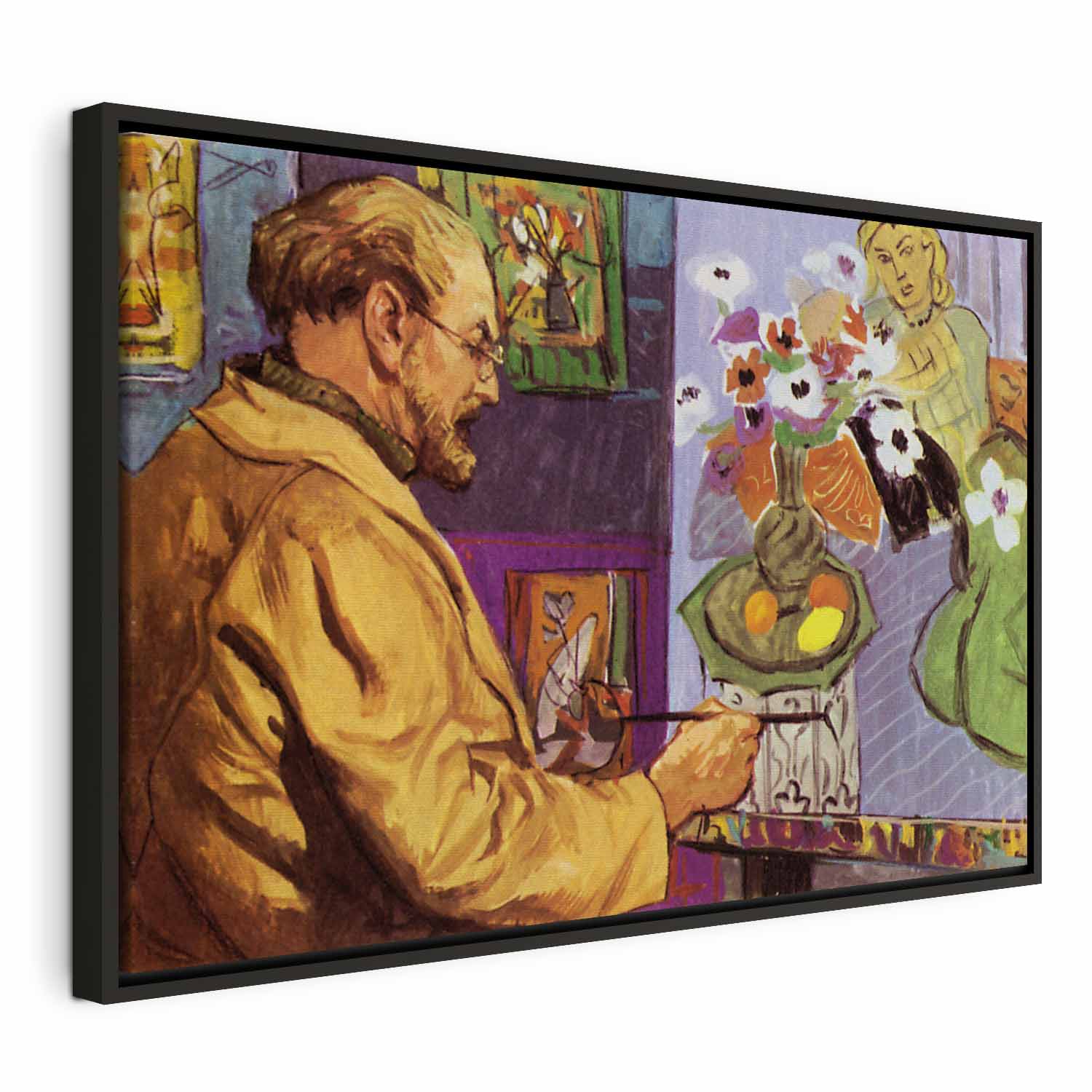 Henri Matisse Colour Lithograph Canvas Print