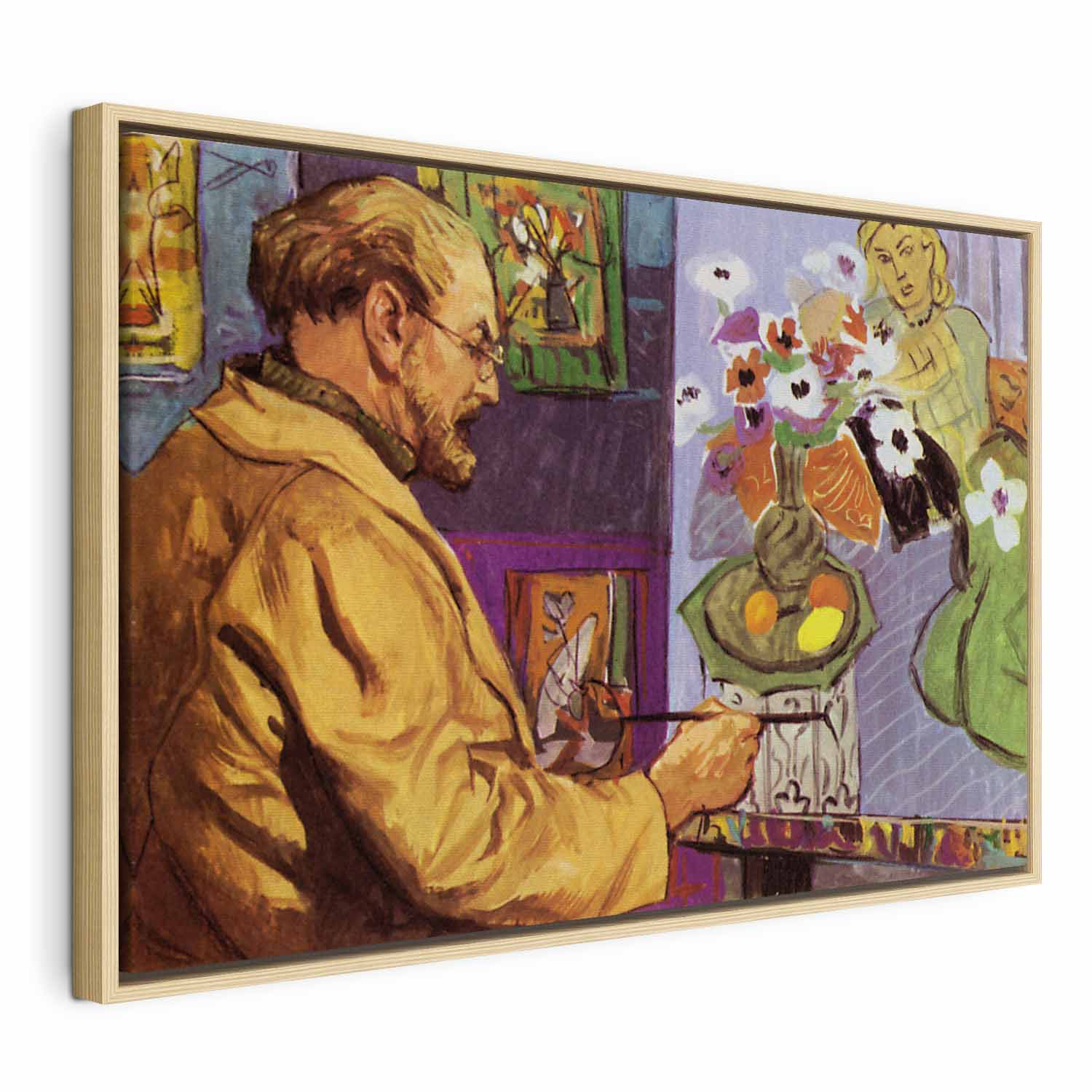 Henri Matisse Colour Lithograph Canvas Print