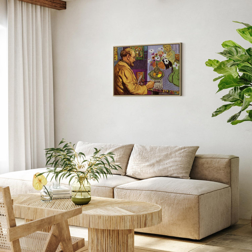 Henri Matisse Colour Lithograph Canvas Print