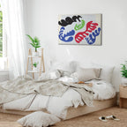 Matisse Lagoon III Abstract Canvas Print