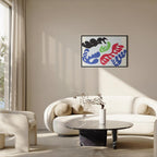 Matisse Lagoon III Abstract Canvas Print