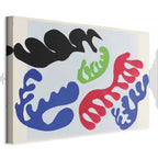 Matisse Lagoon III Abstract Canvas Print