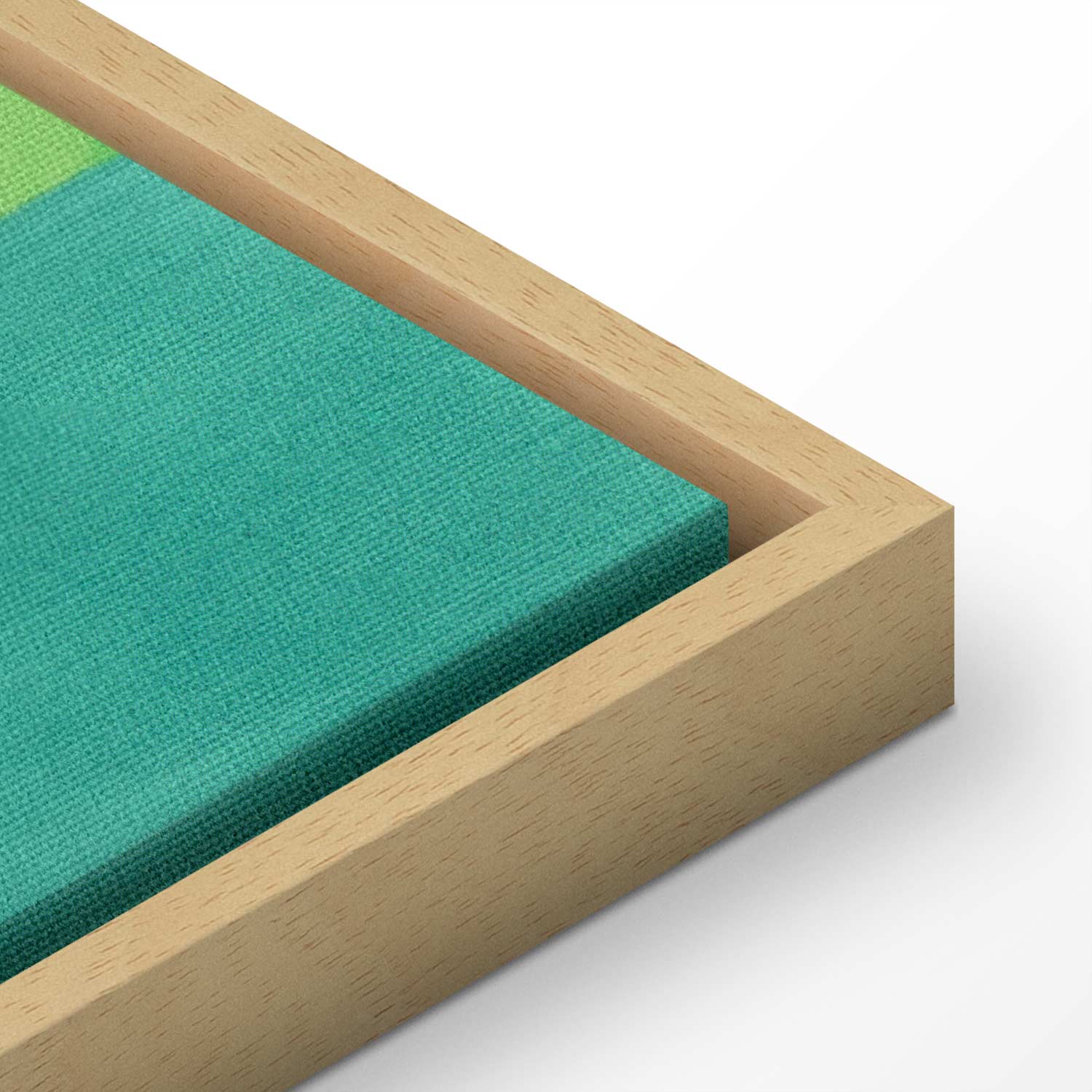 Matisse Lagoon II Abstract Art Canvas Print