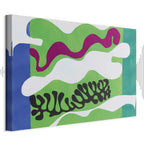 Matisse Lagoon II Abstract Art Canvas Print