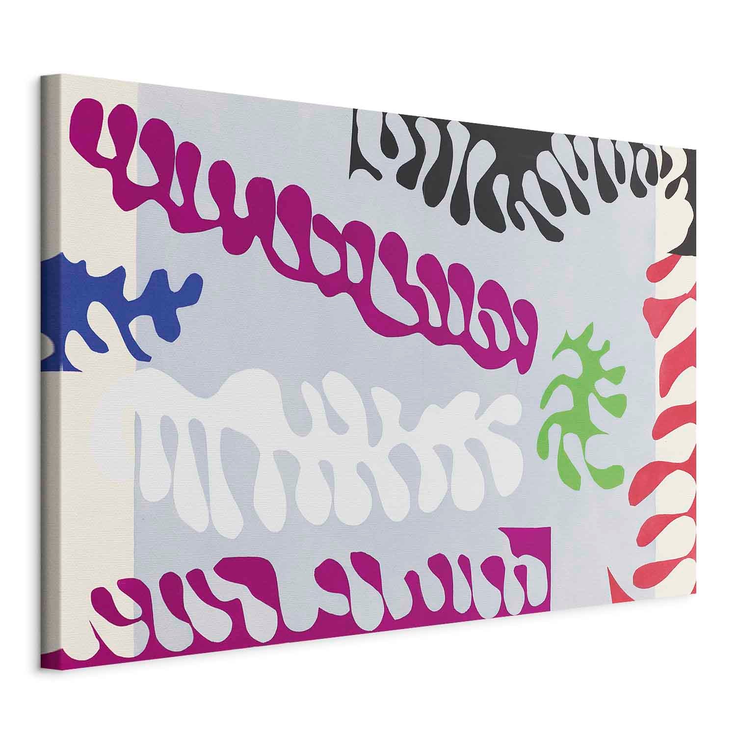 Matisse Lagoon I Abstract Canvas Print