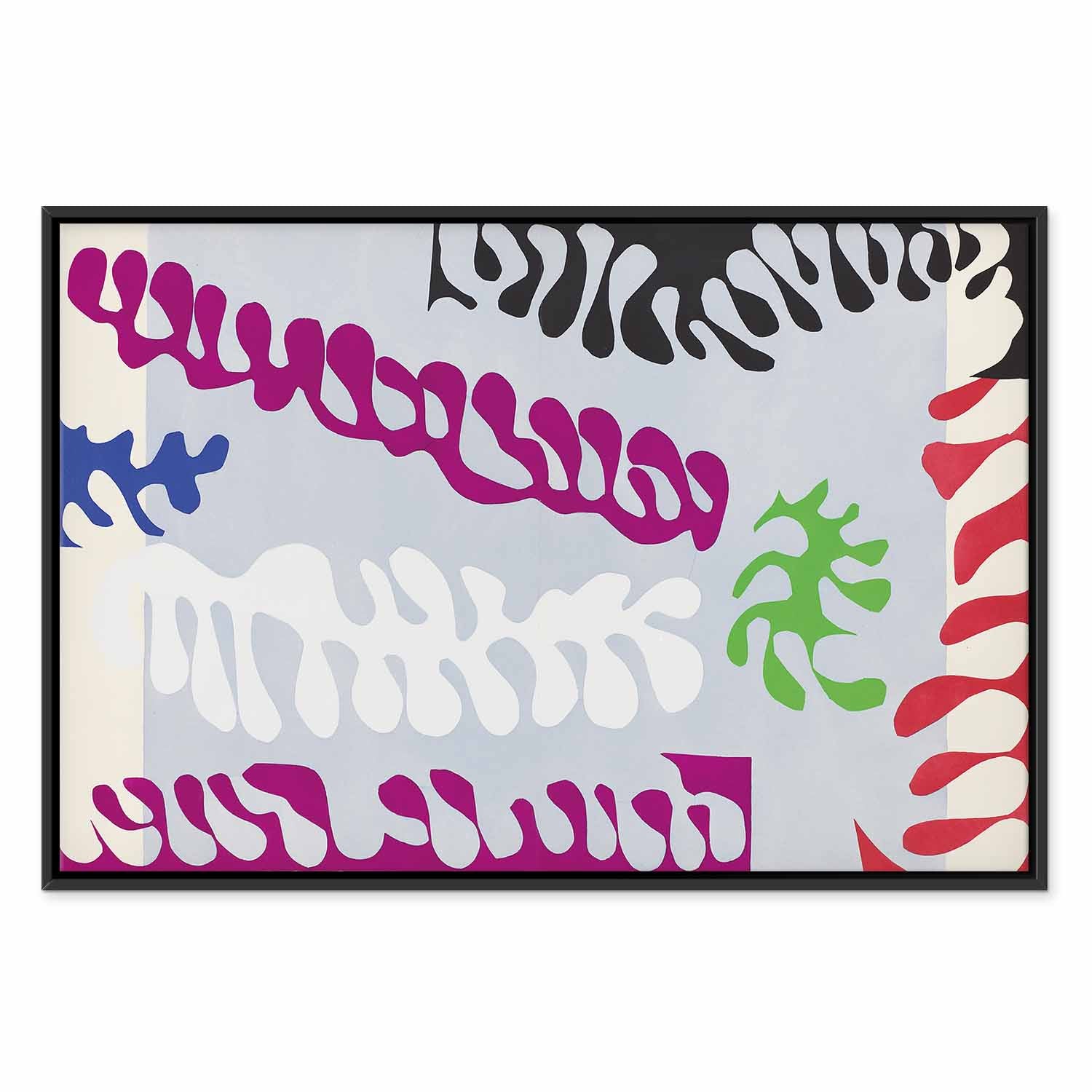 Matisse Lagoon I Abstract Canvas Print