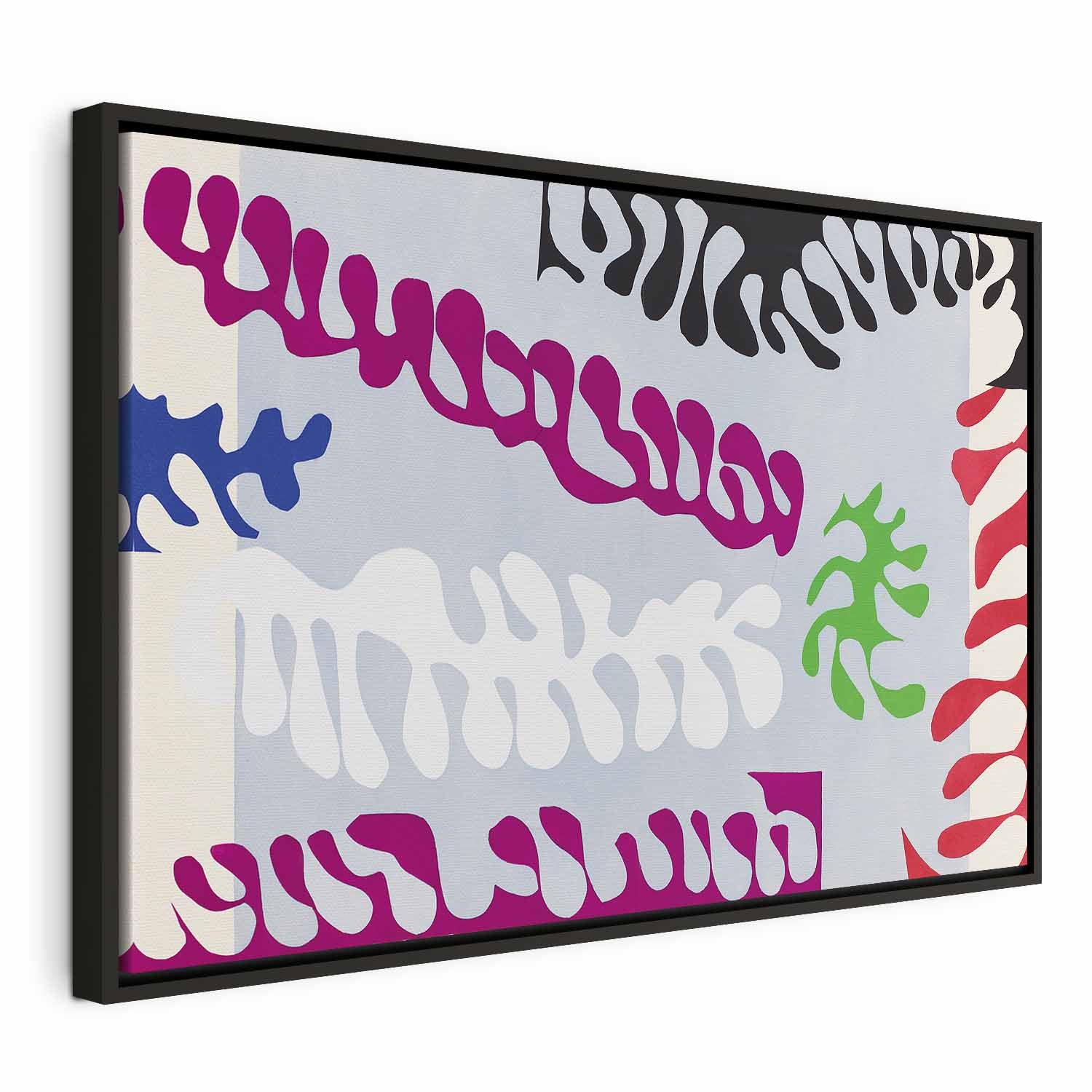 Matisse Lagoon I Abstract Canvas Print