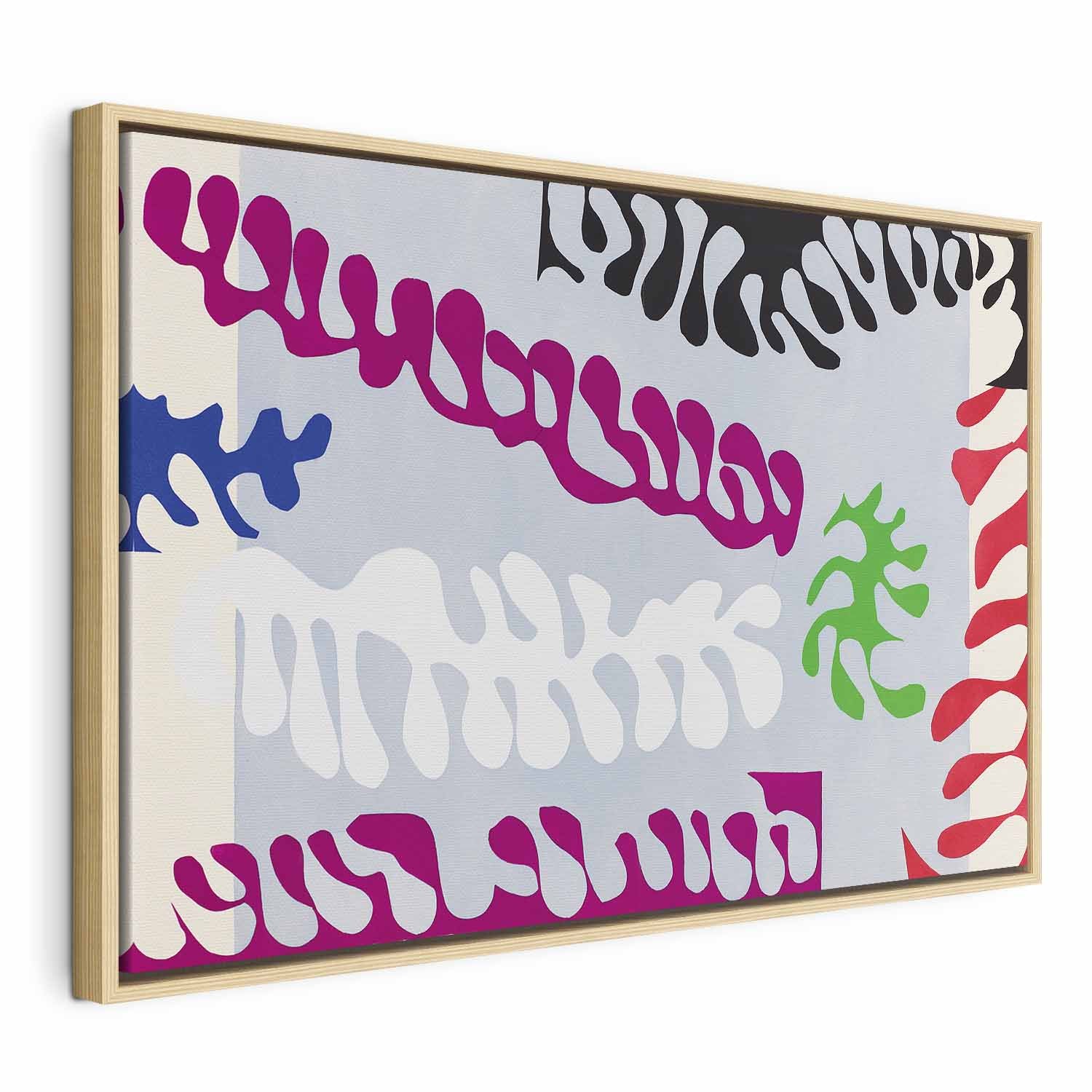 Matisse Lagoon I Abstract Canvas Print