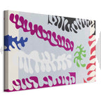 Matisse Lagoon I Abstract Canvas Print