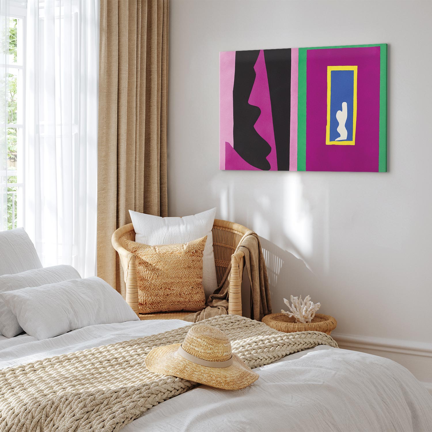 Henri Matisse Destiny Abstract Canvas Print