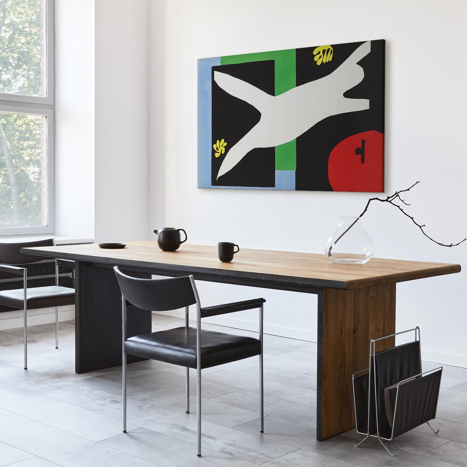 Matisse The Swimmer in the Aquarium Canvas Print