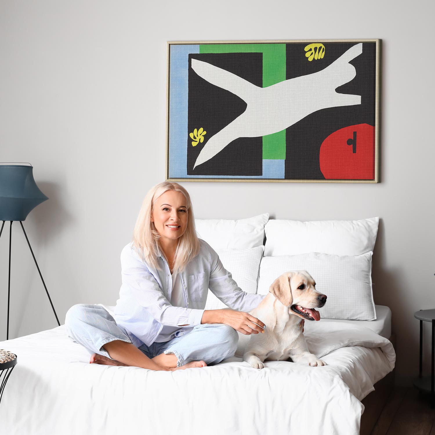 Matisse The Swimmer in the Aquarium Canvas Print