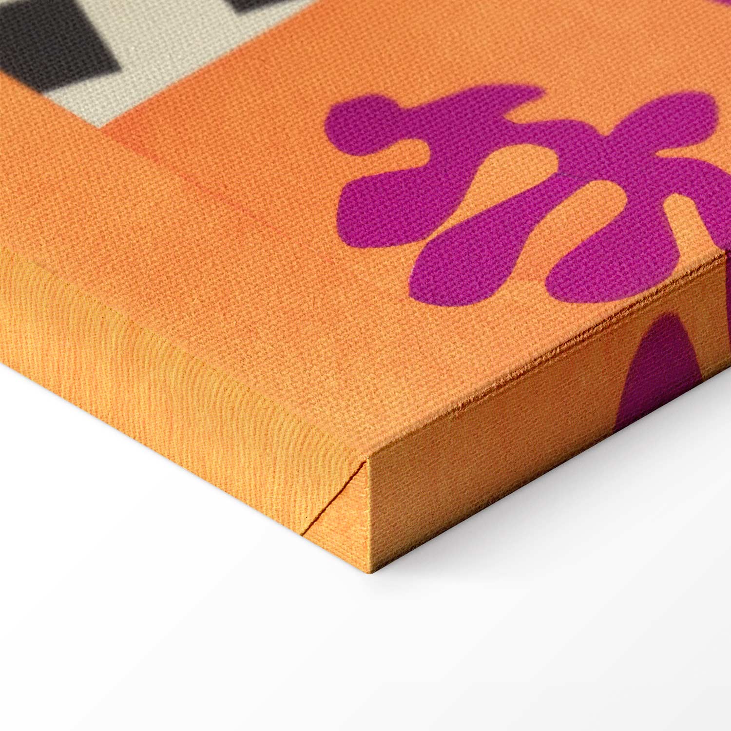 Matisse Jazz The Codomas Modern Canvas Print