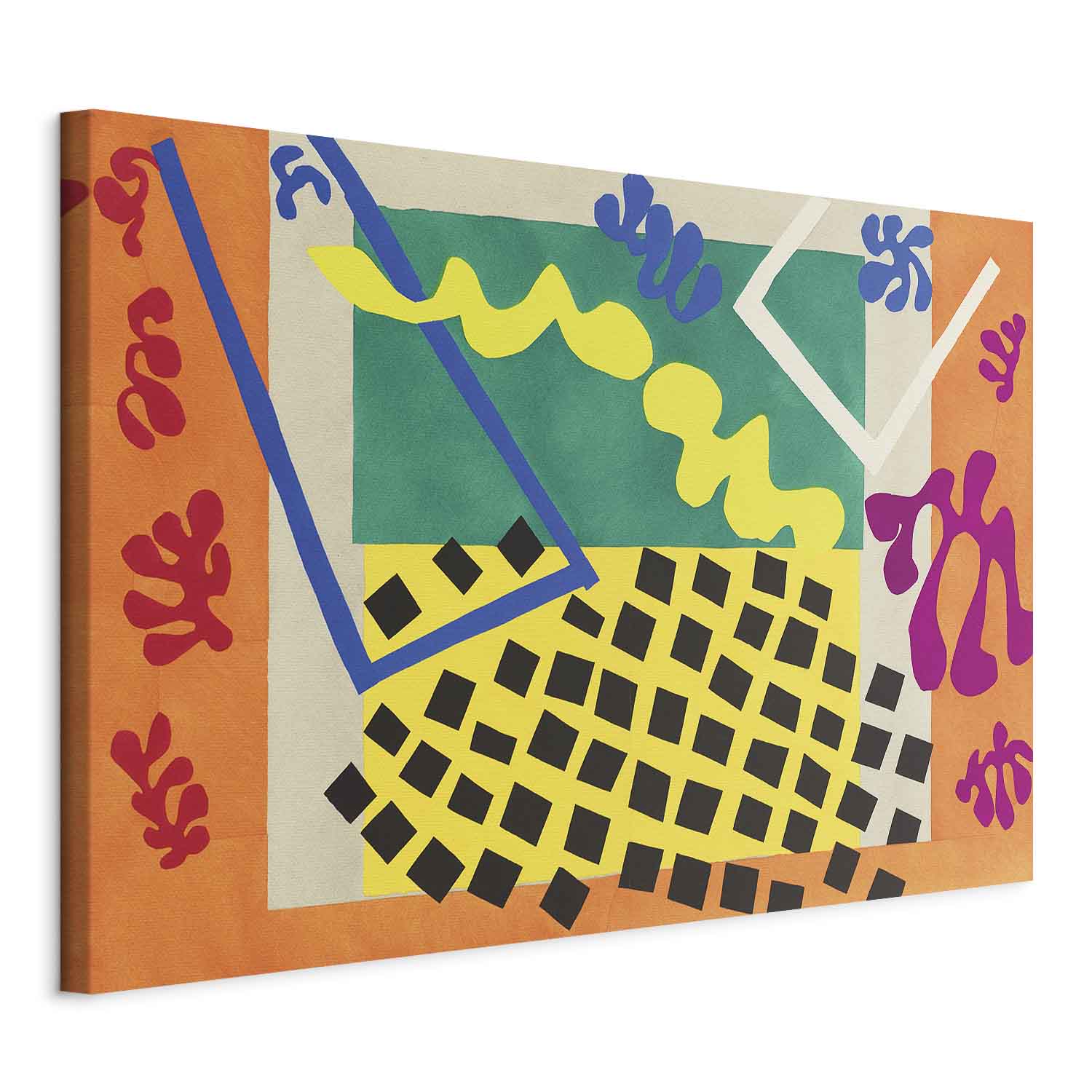 Matisse Jazz The Codomas Modern Canvas Print