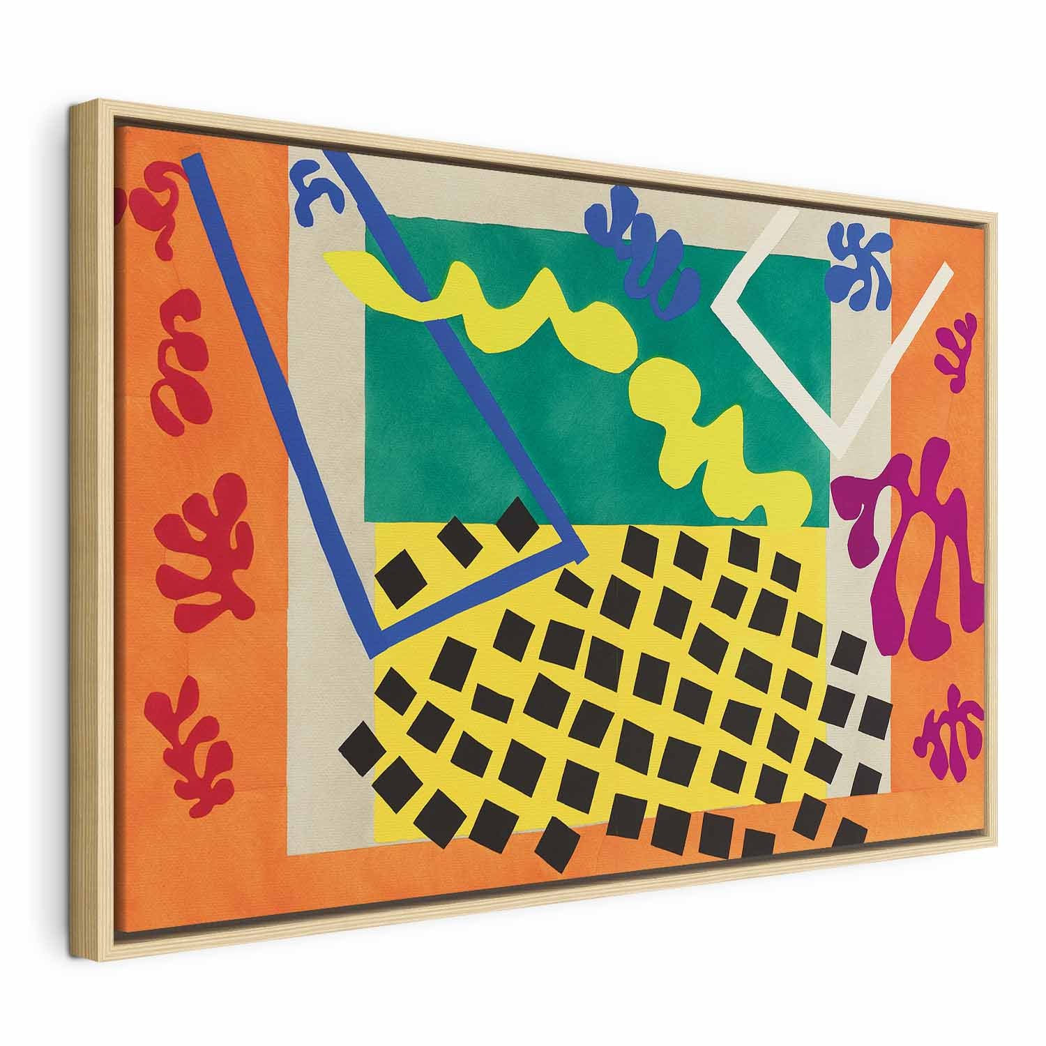 Matisse Jazz The Codomas Modern Canvas Print