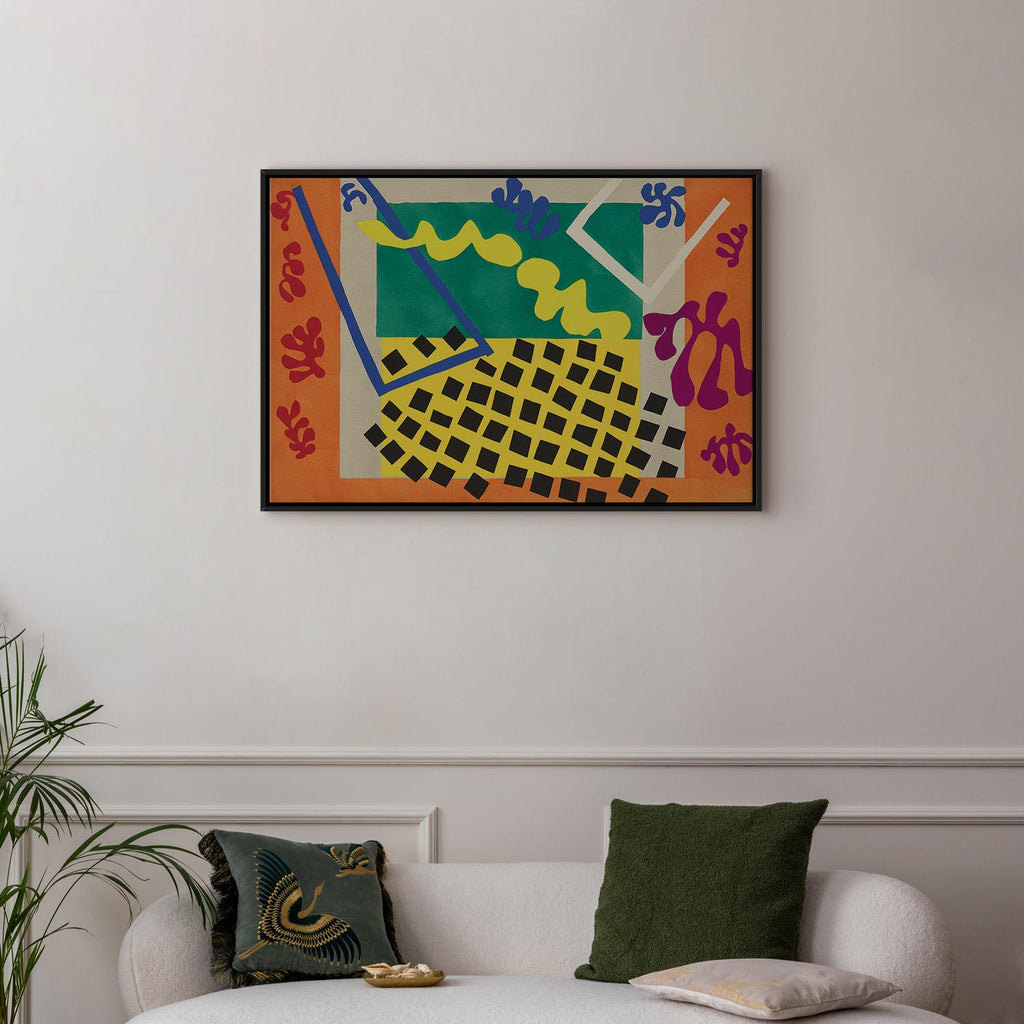 Matisse Jazz The Codomas Modern Canvas Print