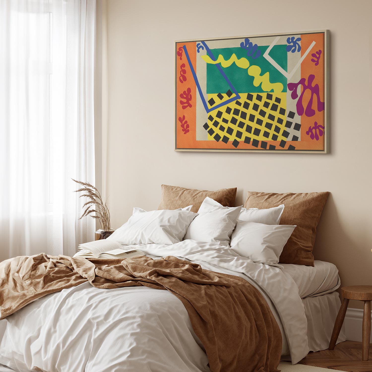 Matisse Jazz The Codomas Modern Canvas Print