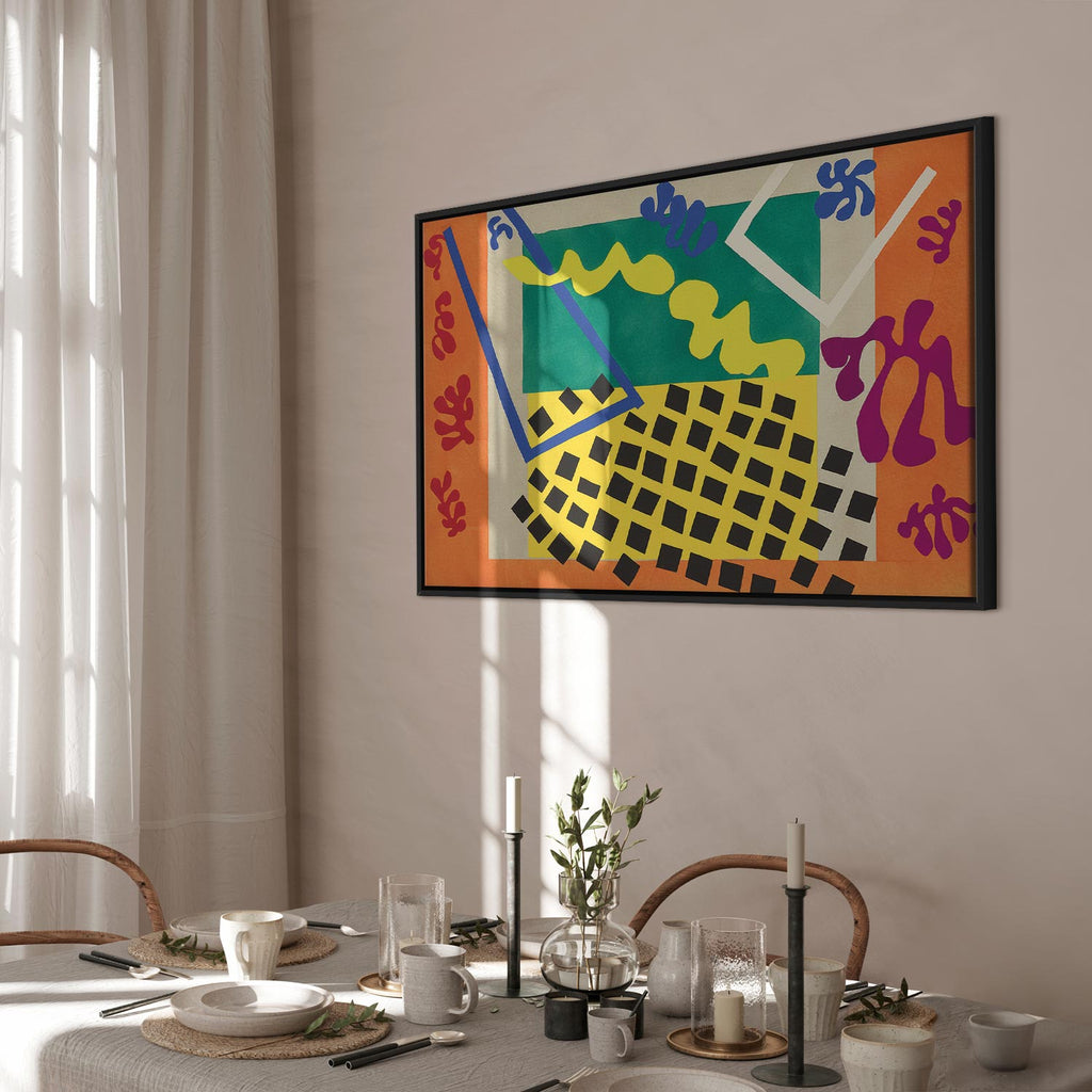 Matisse Jazz The Codomas Modern Canvas Print