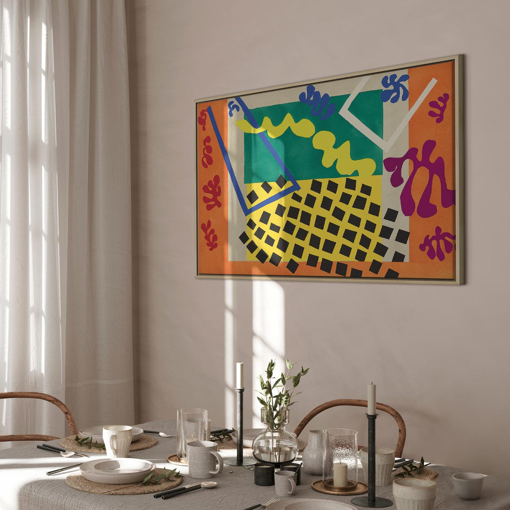 Matisse Jazz The Codomas Modern Canvas Print