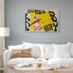 White Elephant Surreal Canvas Print
