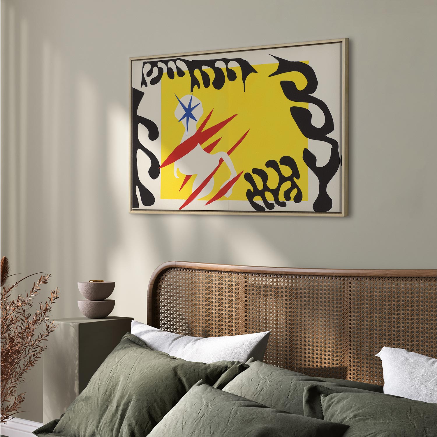 White Elephant Surreal Canvas Print