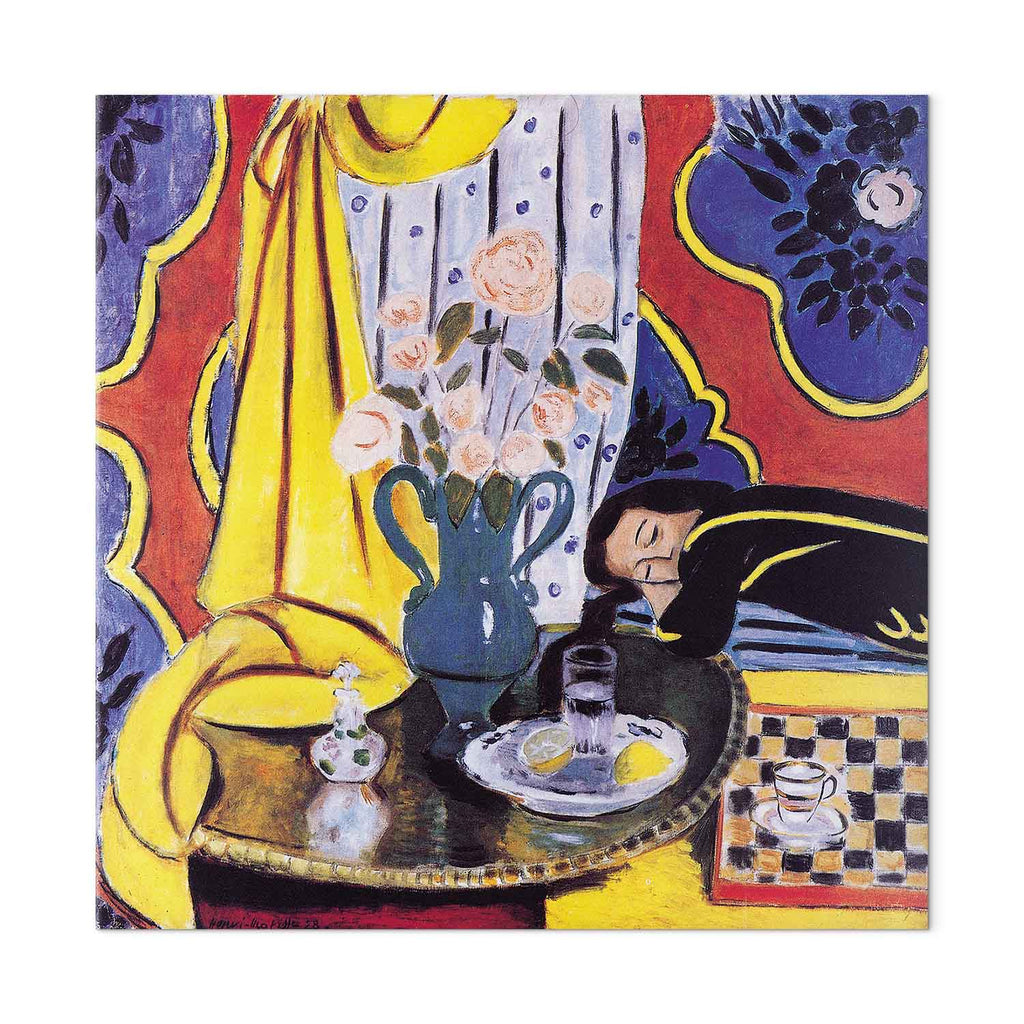 Henri Matisse Harmony in Yellow Classic Canvas Print