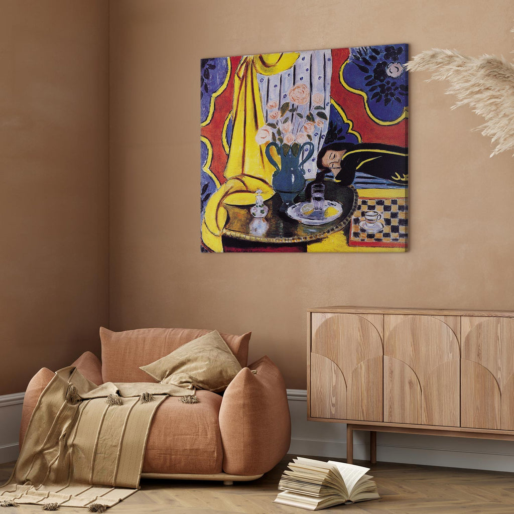 Henri Matisse Harmony in Yellow Classic Canvas Print