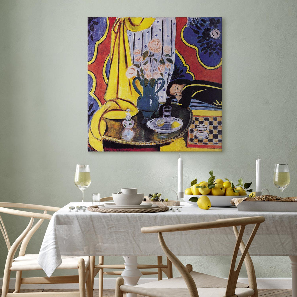 Henri Matisse Harmony in Yellow Classic Canvas Print