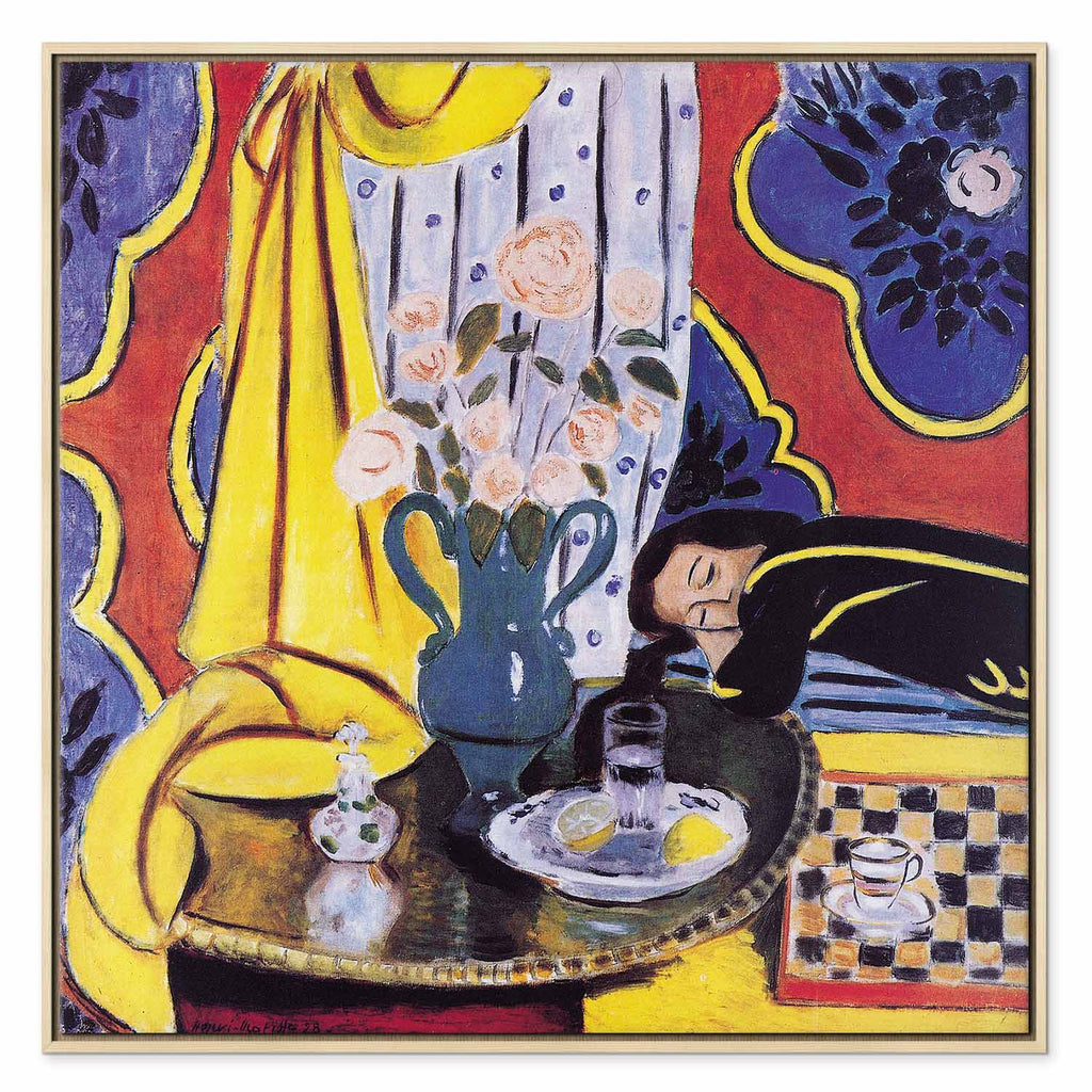 Henri Matisse Harmony in Yellow Classic Canvas Print